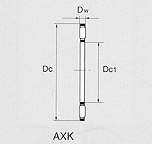 AXK NEEDLE ROLLER THRUST BEARING BEARINGS  